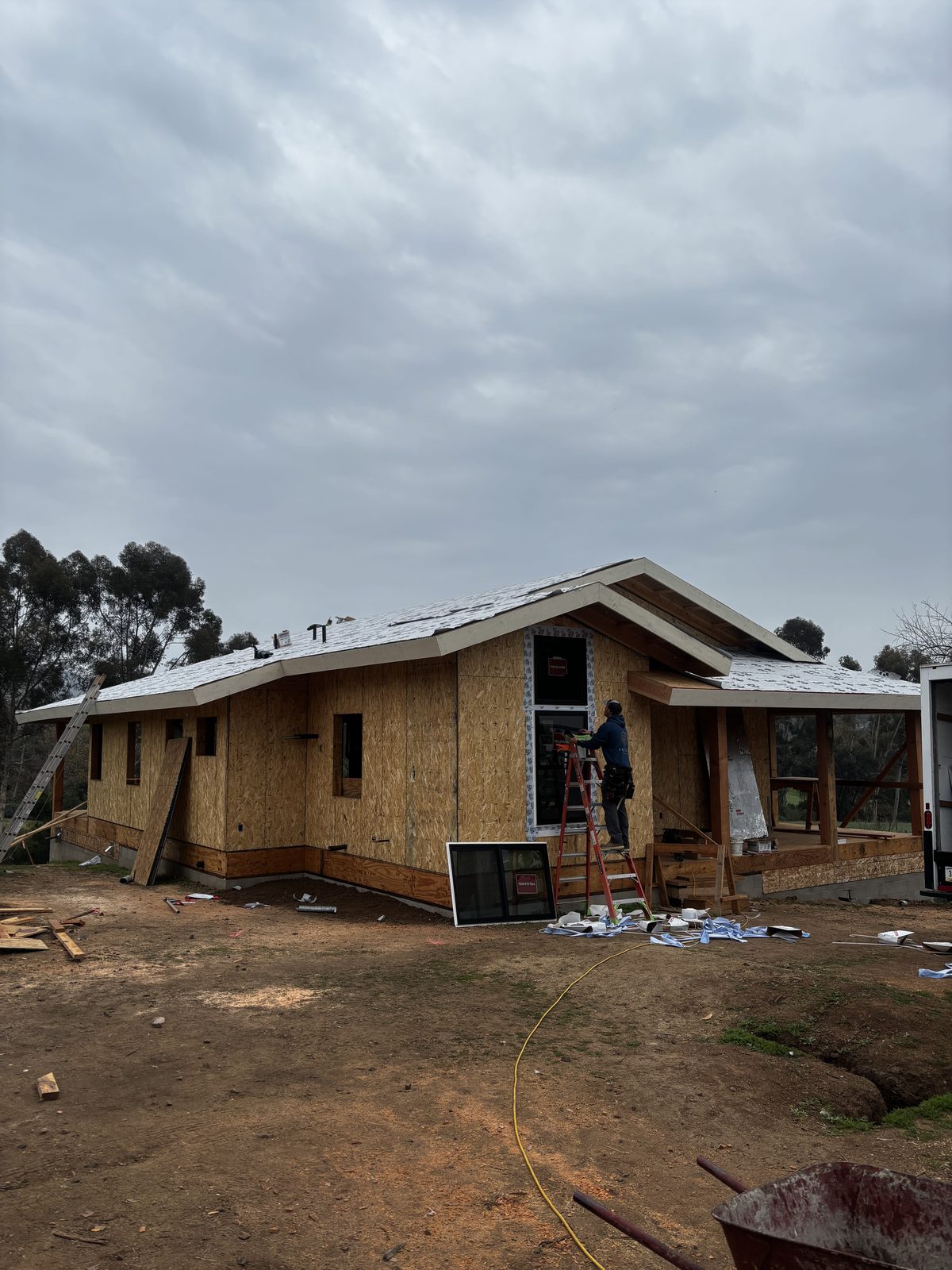 Residential construction project